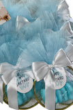 Cerchio Metallico Confezionato con Tulle