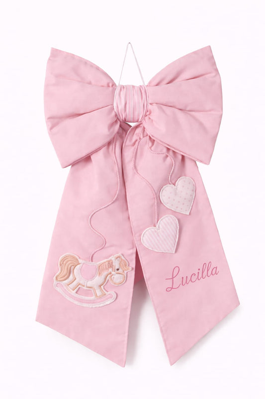 Fiocco Tema Cavallo a Dondolo