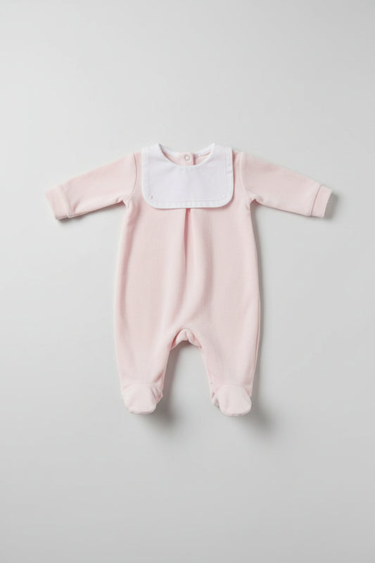 Tutina in Ciniglia con Colletto Quadrato