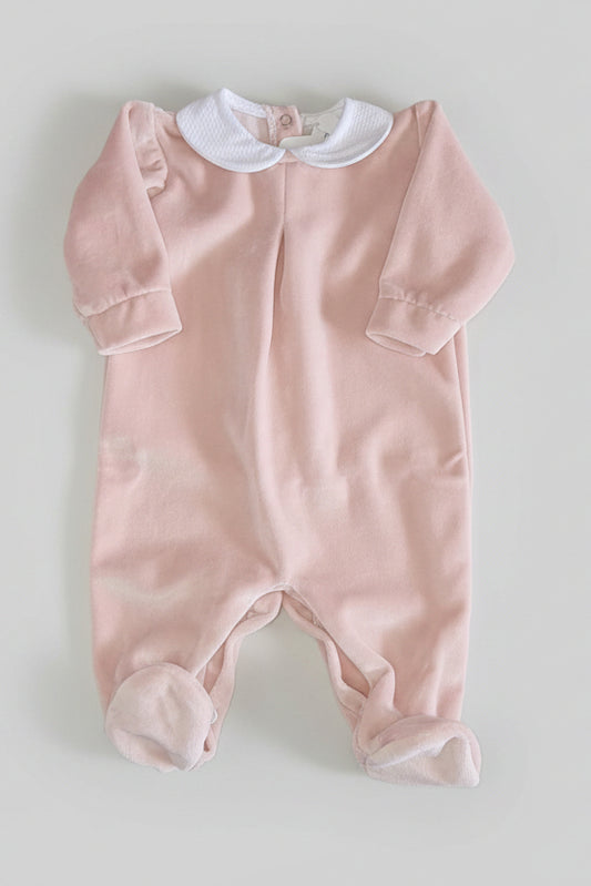 Tutina in Ciniglia con Colletto Camicia