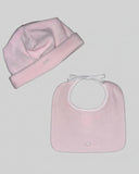 Set Cappello e Bavetta con Fiocchetto