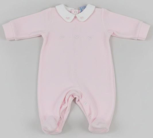 Tutina in Ciniglia Con Fiocchetti