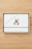 Set Lenzuola Carrozzina Teddy Rosa