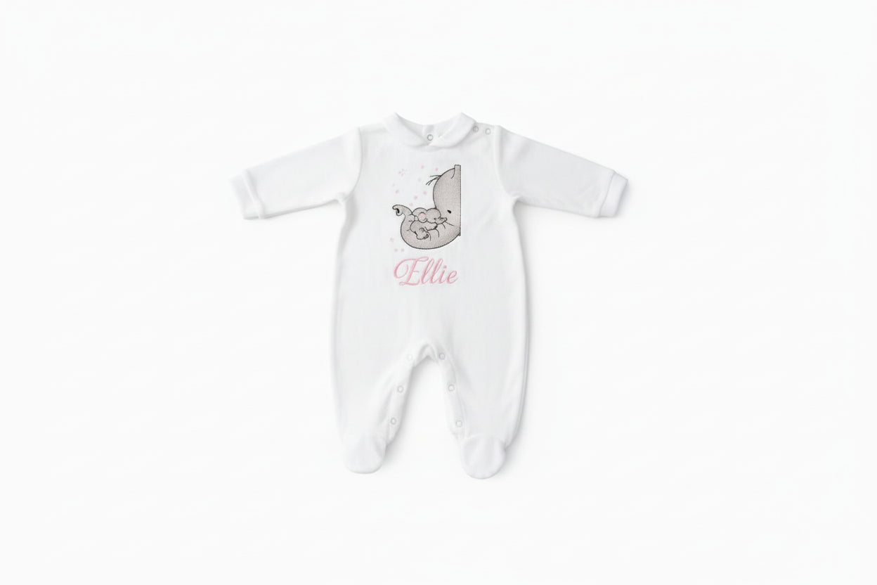 Tutina Cotone con Colletto Semplice