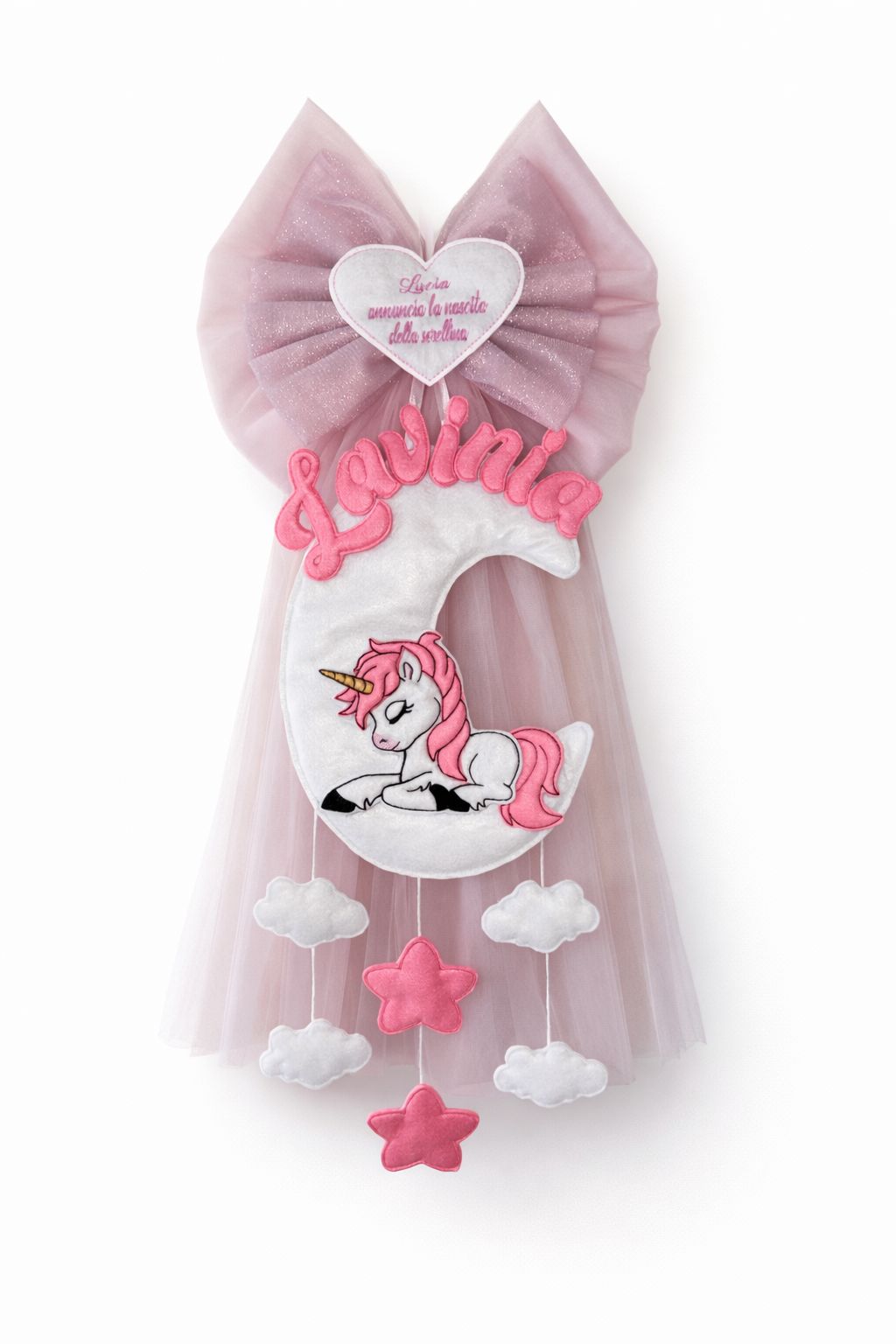 Fiocco Tulle e Panno Lenci