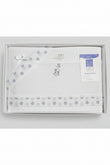 Set Lenzuola Pois Azzurro