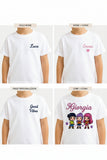 T-Shirt Bambino Personalizzata Ricamata