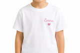 T-Shirt Bambino Personalizzata Ricamata