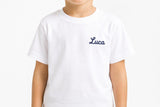 T-Shirt Bambino Personalizzata Ricamata