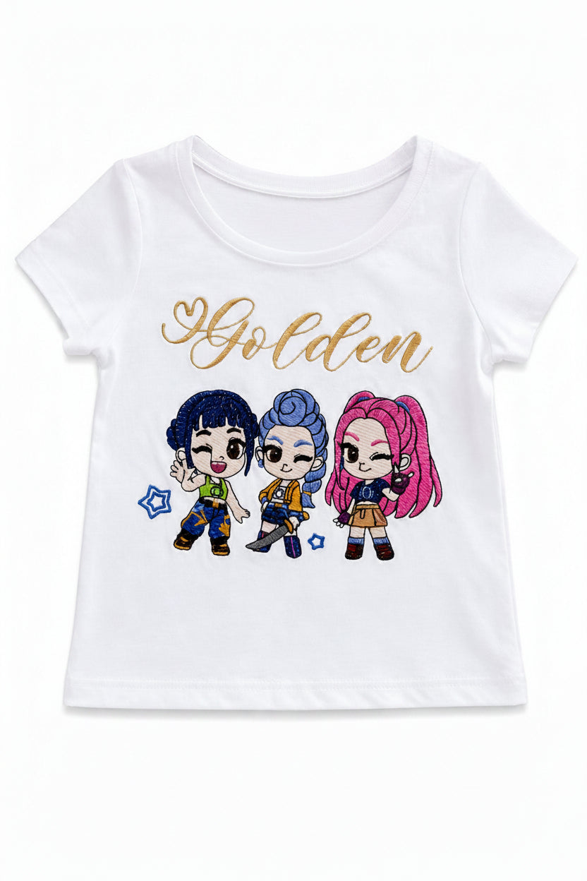 T-Shirt Bambino Personalizzata Ricamata